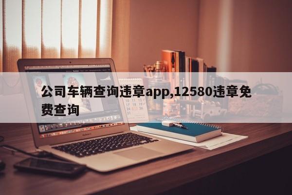 公司车辆查询违章app,12580违章免费查询